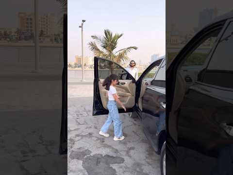 طفله تسرق السياره ؟ #محمد_ديمو