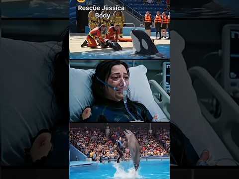 Jessica dolphin attack #shorts #shortsvideo #youtubeshorts