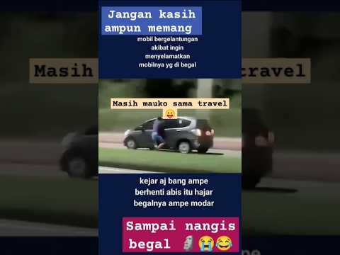 detik detik begal kena apes lagi sama travel #youtubeshorts #automobile #berandafypシ