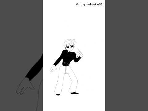 хотелось плавно, получилось криво, 104 фрейма 🤝 тгк: crazymatroskin55 #анимация #рекомендации #рек