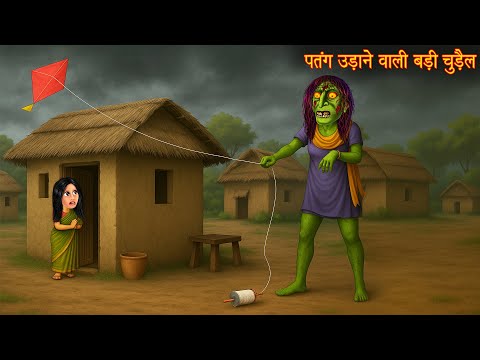 पतंग उड़ाने वाली बड़ी चुड़ैल | Long Witch | Hindi Stories | Chudail Kahaniya | Horror Stories | Bhoot