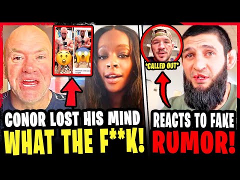 MMA Community ROASTS Conor McGregor for LEAKED PICTURES! Khamzat FAKE RUMOR REACTION! UFC 318
