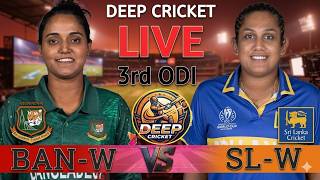 BAN-W vs SL-W 3rd ODI | Bangladesh Women vs Sri Lanka Women 3rd ODI Match Live Score & Commentary