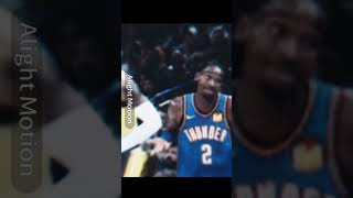 My first edit #edit #shaigilgeousalexander #basketball #tuff #music #new #like