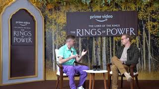 I make a very stupid Tolkein joke in front of JD Payne (Showrunner and writer, The Rings of Power)