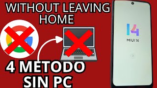 4 MÉTODO SIN PC - Quitar o Eliminar cuenta de google xiaomi redmi note 10 SIN PC