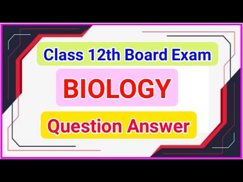 Class 12 th biology question 2024 😱100%#live #