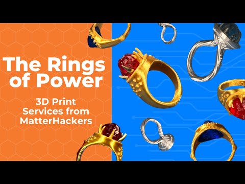 MatterHackers and the Rings of Power - An Unobtanium and MatterHackers Partnership