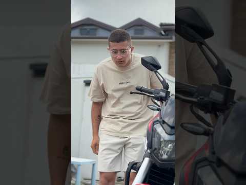 Oyuncak Direksiyon İle Motosikletin Lastiğini Yok Ettim #shorts