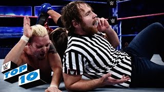 WWE top 10 mejores momentos de SmackDown Live (12-10-2016)