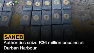 YouTube video thumbnail: Authorities Seize R36 Million Cocaine at Durban Harbour 