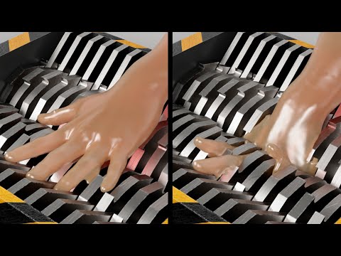 EXPERIMENT: Jelly Hand VS Shredder