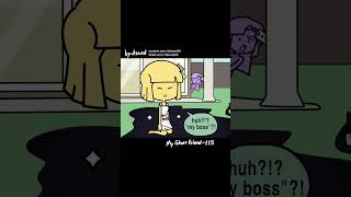 115 - ella's pink dress👗🩷😶😶  | #myghostfriend #animation #shorts #dsand #anime #cute