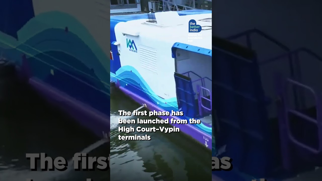 Check Out India's First Water Metro! | Kochi