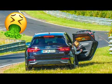 NÜRBURGRING STRANGEST Cars & Funniest Moments 2024 Compilation Touristenfahrten Nordschleife