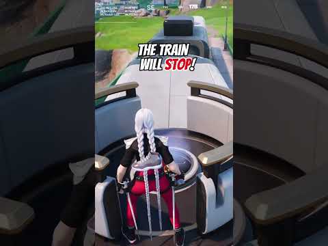 How to easy outplay the train in Chapter 6 Season 1!  #fortnitetips