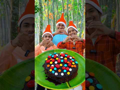 Chocolate Cake Making For Merry Christmas | 25th December Special Without Egg Biscuits Cake Recipe.