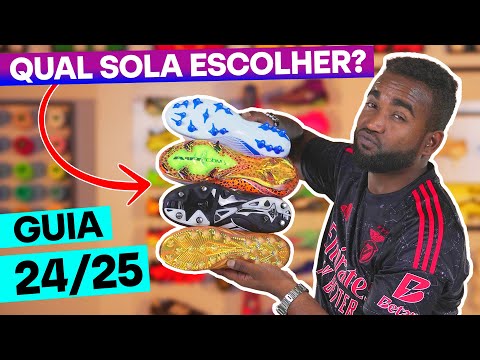 🤔 QUAL SOLA ESCOLHER❓ GUIA DE SOLAS TEMPORADA 24/25 👟⚽