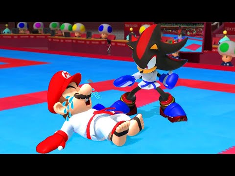 Mario and Sonic at the Olympic Games Tokyo 2020 - All Events With Shadow