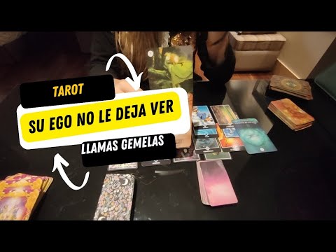 ESTA CONEXION ESTÁ MUY INTENSA 🔥ESCUCHA A TU INTUICION DF‼️SU EGO NO ENTIENDE🔥TAROT LLAMAS GEMELAS
