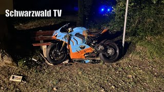 🚨🚔 Motorradfahrer aus dem Aargau verunglückt schwer zwischen Schlechtbach und Kürnberg [24.08.2025]