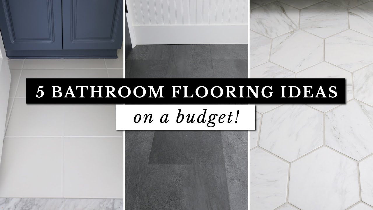 Inexpensive Bathroom Flooring Options