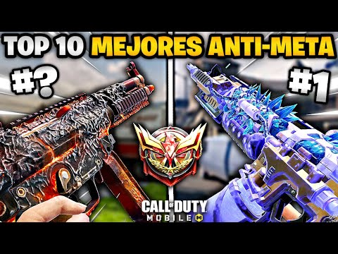 LAS 10 MEJORES ARMAS ANTI-META PARA RANKED EN LA NUEVA TEMPORADA COD MOBILE / TEMPORADA 8 COD MOBILE