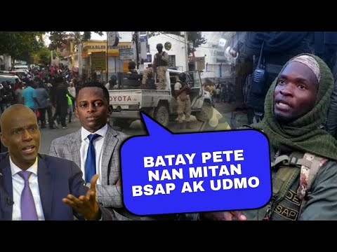 Gade Goumen Bsap ak UDMO..Jou Jovenel Gen Lis nèg Ensekirite a yo Touyel..Joverlein pale