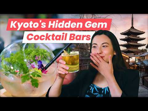 Inside Kyoto Japan's Bar Scene! | 4 MUST-TRY Local Cocktail Bars