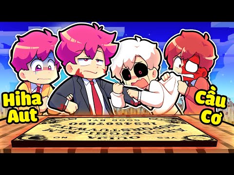 HIHA RỦ LÀNG HIHA AUT CHƠI CẦU CƠ TRONG MINECRAFT*LÀNG HIHA AUT CHƠI CẦU CƠ 🤣😎
