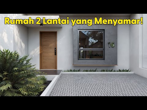 Punya Lantai Rahasia! Desain Rumah 1 Lantai yang Menipu Mata