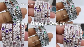 Latest Silver Bangles Design
