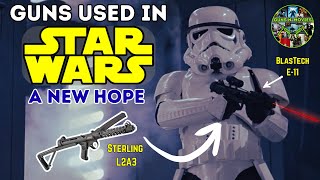 Guns Used In STAR WARS: A New Hope (1977)