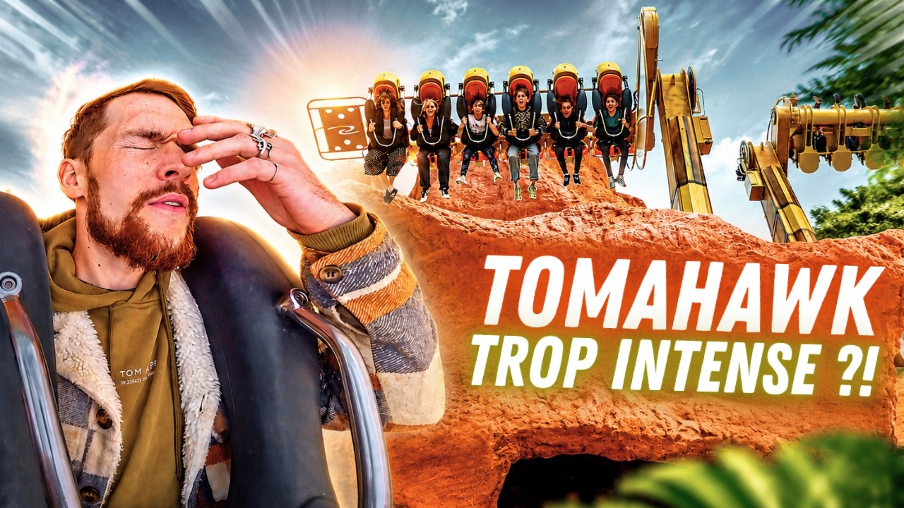 🎢Mon avis sur la nouveauté TRÈS INTENSE de Kingoland : Tomahawk