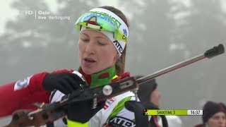 DARYA DOMRACHEVA 5th Place Pursuit Oslo 22.03.2014