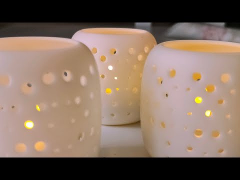 3D printed tea lights with resin without supports on the elegoo Mars 5 ultra