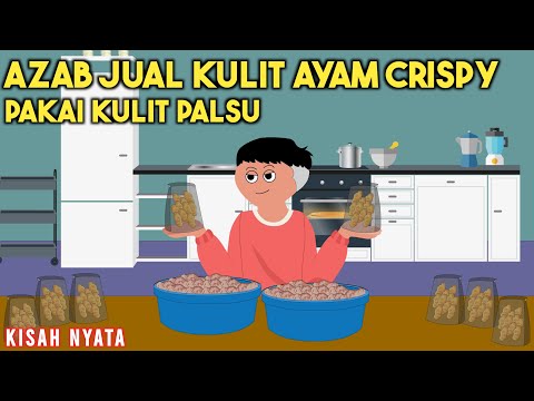 AZAB JUAL KULIT AYAM CRISPY PAKAI KULIT PALSU!