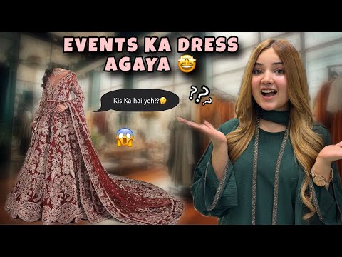 Finally Dress Aa Gaya 🤩❤️ Kis Ka Hai Yeh?🤔Event Ki Tayari Shuru 🥹😍 @RabeecaKshorts @RabeecaKhan