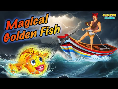 Magical Golden Fish | English Moral Stories | English Fairy Tales | Heart Touching Story | Cartoon