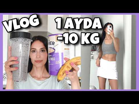 Tüm Gün Ne Yedim? (10 Kilo Verdim, Böyle Besleniyorum!) VLOG