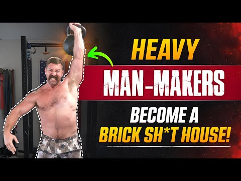 Become INDESTRUCTIBLE! [Single Kettlebell "Man Maker" Routine] | Coach MANdler