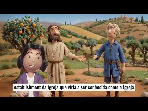 COMO JESUS FEZ NASCER A IGREJA CATÓLICA - HISTORINHAS DA FÊ CATÓLICA