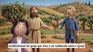 COMO JESUS FEZ NASCER A IGREJA CATÓLICA - HISTORINHAS DA FÊ CATÓLICA