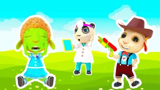 Atividades ao ar Livre: Quem Ficou Ferido? 🥑🌈 Dolly e Amigos 🥑🌈 Canções Para Crianças