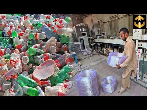 How Gas Pipe are made from Million Waste Plastic Bottles | Amazing Recycling Mass Production