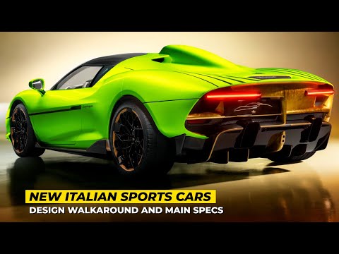 Newest Exotic Sports Cars by Italy’s Most Refined Automakers