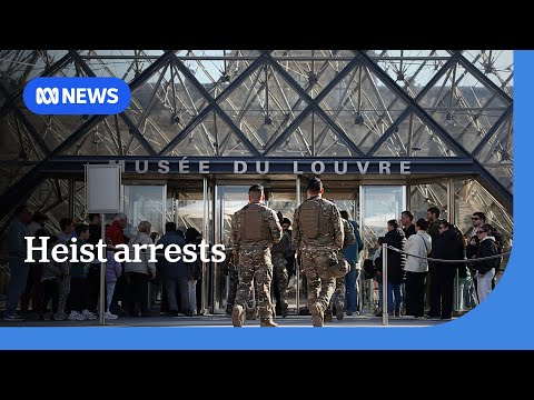 YouTube video thumbnail: No Sign of Missing Jewels Despite More Louvre Heist Arrests