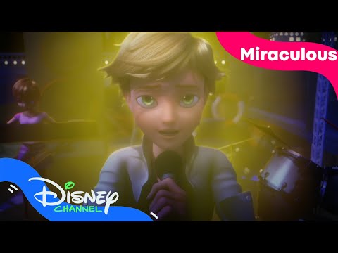 Adrien synger til Marinette | Miraculous | Disney Channel Danmark