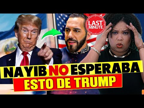 ¡TRUMP HABLA CLARO A SALVADOREÑOS INDOCUMENTADOS!