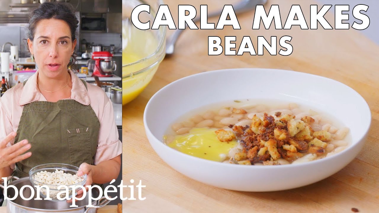 Carla Makes Beans From the Test Kitchen Bon Apptit